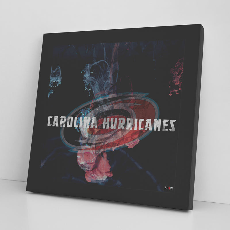 Carolina Hurricanes Printed Illusion Frame Black