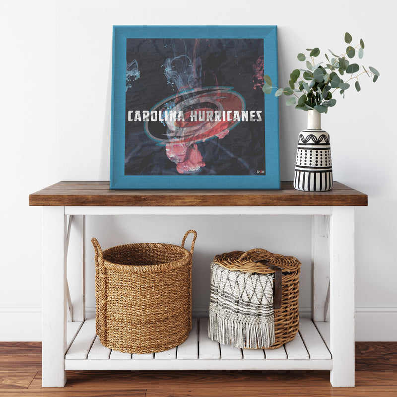 Carolina Hurricanes Printed Illusion Frame Blue