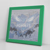 Charlotte Hornets Printed Illusion Frame Green