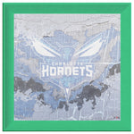 Charlotte Hornets Printed Illusion Frame Green