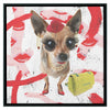 Chic Dog Wood Frame