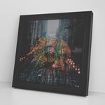 Chicago Blackhawks Printed Illusion Frame Black