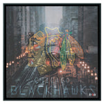 Chicago Blackhawks Wood Frame