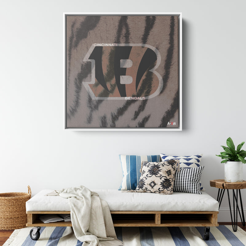 Cincinnati Bengals Wood Frame