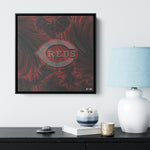 Cincinnati Reds Wood Frame