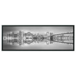City Night Lights Framed Art