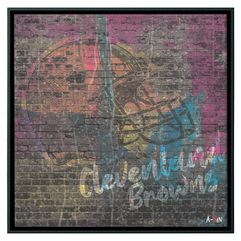 Cleveland Browns Wood Frame