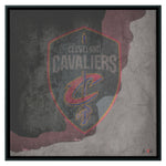 Cleveland Cavaliers Wood Frame