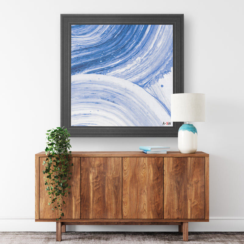 Cold Lines Printed Illusion Frame Black