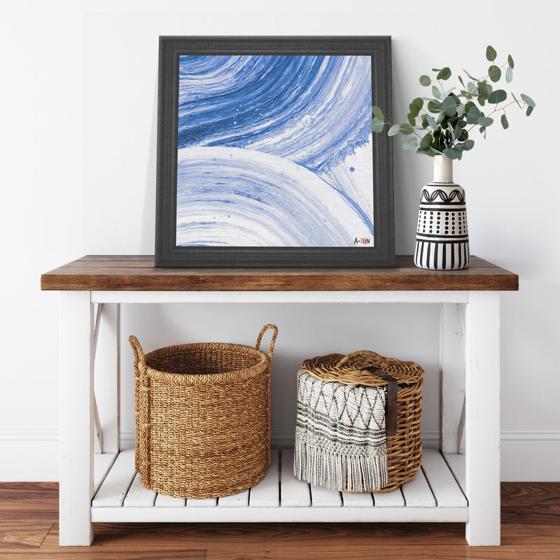 Cold Lines Printed Illusion Frame Black