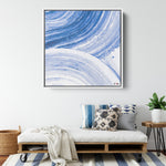 Cold Lines Wood Frame