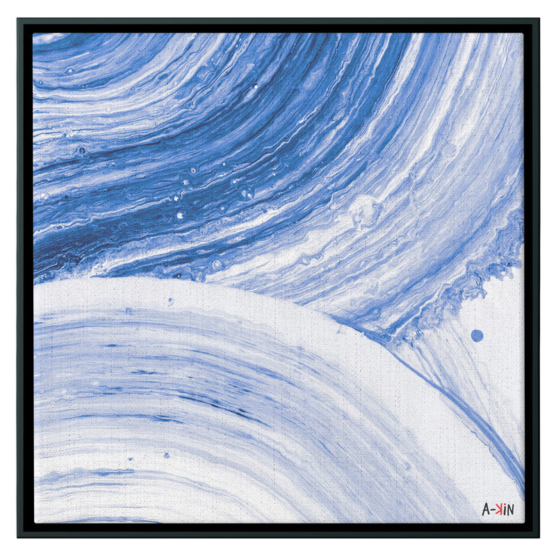 Cold Lines Wood Frame