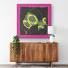 Color And Memories Eight Printed Illusion Frame Pink