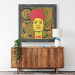 Color And Memories Four Printed Illusion Frame Black