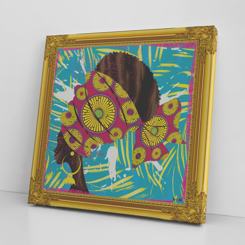 Color And Memories Seven Printed Illusion Frame Gold