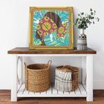 Color And Memories Seven Printed Illusion Frame Gold