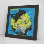 Color And Memories Six Printed Illusion Frame Black