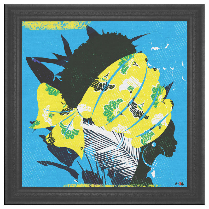 Color And Memories Six Printed Illusion Frame Black