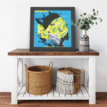 Color And Memories Six Printed Illusion Frame Black