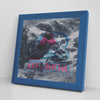 Colorado Avalanche Printed Illusion Frame Blue