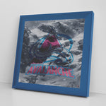 Colorado Avalanche Printed Illusion Frame Blue