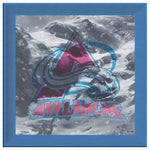 Colorado Avalanche Printed Illusion Frame Blue