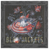 Columbus Blue Jackets Printed Illusion Frame Black