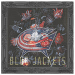 Columbus Blue Jackets Printed Illusion Frame Black