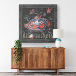Columbus Blue Jackets Printed Illusion Frame Black