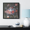 Columbus Blue Jackets Wood Frame