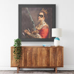 Criminal Printed Illusion Frame Black