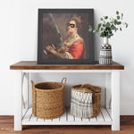 Criminal Printed Illusion Frame Black