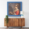 Criminal Printed Illusion Frame Blue