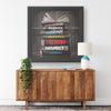 Culture Vision Printed Illusion Frame Black