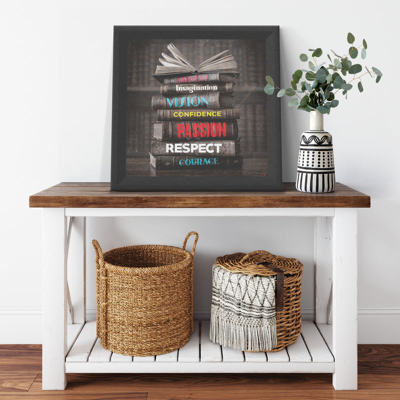 Culture Vision Printed Illusion Frame Black