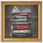 Culture Vision Printed Illusion Frame Gold