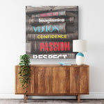 Culture Vision Printed Illusion Frame Gold