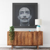 Dali Printed Illusion Frame Black