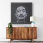 Dali Printed Illusion Frame Black