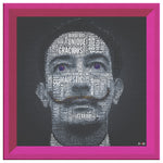 Dali Printed Illusion Frame Pink