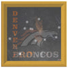 Denver Broncos Printed Illusion Frame Yellow