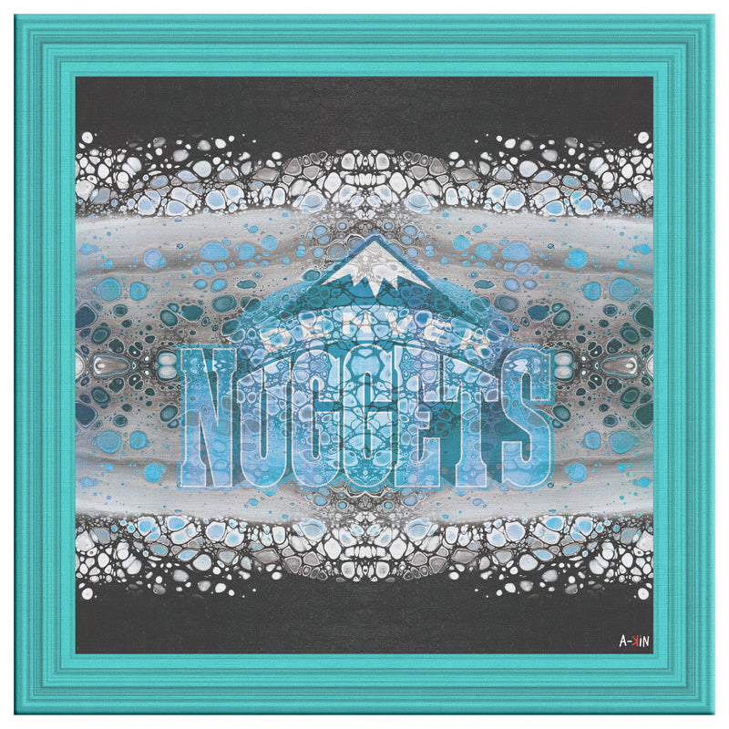 Denver Nuggets Printed Illusion Frame Blue