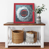 Detroit Pistons Printed Illusion Frame Red