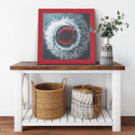 Detroit Pistons Printed Illusion Frame Red