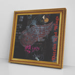 Detroit Red Wings Printed Illusion Frame Gold
