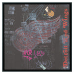 Detroit Red Wings Wood Frame