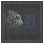 Detroit Tigers Printed Illusion Frame Black