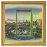 Dubai Frame Printed Illusion Frame Gold