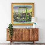 Dubai Frame Printed Illusion Frame Gold