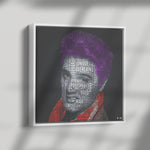 E Presley Wood Frame
